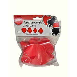 Wilton Playing Cards Cookie Cutters